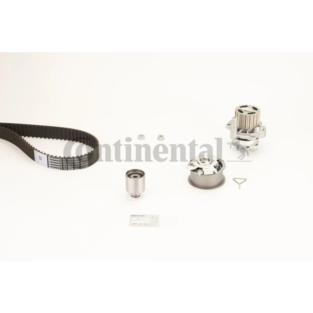 Комплект ремня ГРМ с помпой CONTITECH CT1028WP4 - изображение 1