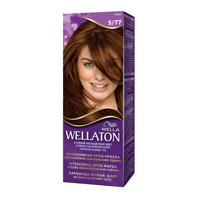 Фарба для волосся Wellaton 5/77 Какао 110 мл (4056800879052/4056800620173) - зображення 1