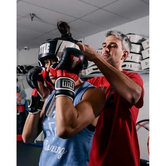 Боксерський шолом Title MMA Command Black/White/Red L (XCHGT L BK/WH/RD) - picture 6