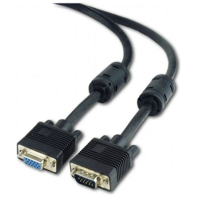 Кабель мультимедійний CC-PPVGAX-10M-B 10.0m Cablexpert (CC-PPVGAX-10M-B) - изображение 1