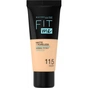 Тональний крем Maybelline New York Fit Me Matte + Poreless 115 - Ivory 30 мл (3600531324513) - зменшене зображення 1
