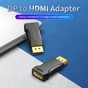 Адаптер Vention DisplayPort - HDMI V 2.0 (M/F), черный (HBPB0) - уменьшенное изображение 2