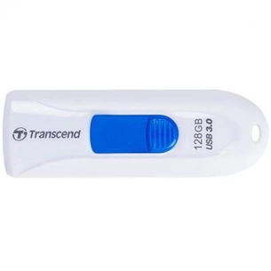 USB флеш накопичувач Transcend 128GB JetFlash 790 White USB 3.0 (TS128GJF790W) зображення 1
