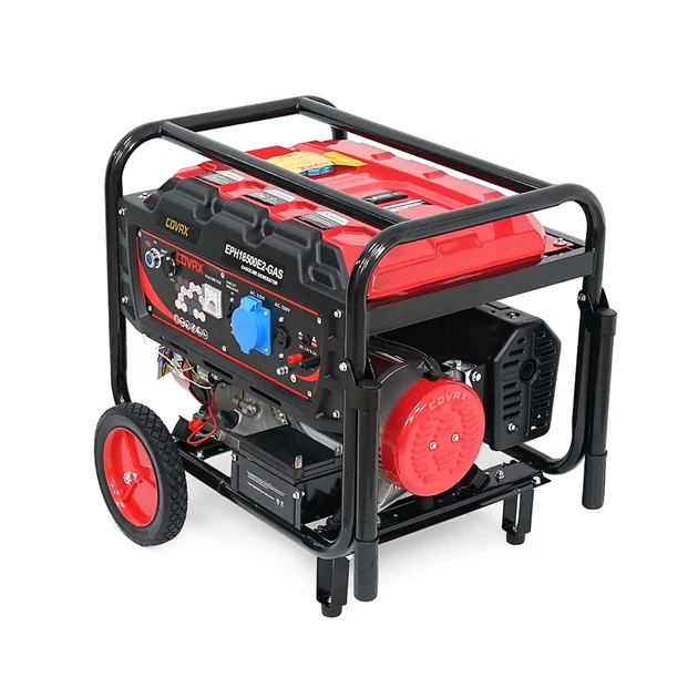Генератор COVAX EPH18500E2, 9.0kW, 220V, 50Hz, DC12V, 20HP, електро стартер, 25L (EPH18500E2) - зображення 1