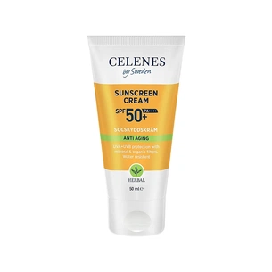 Засіб від засмаги Celenes Herbal Sunscreen Cream Spf 50+ Anti Aging 50 мл (7350104249632) зображення 1