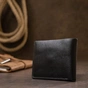 Портмоне Grande Pelle Шкіряне Чорне (11554) - зменшене зображення 9
