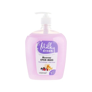 Рідке мило Milky Dream Білий шоколад і лісові ягоди з дозатором 1000 мл (4820205300080) зображення 1