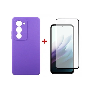 Чохол до мобільного телефона Dengos Carbon Kit for Xiaomi Redmi 15 4G case + glass Purple (DG-KM-164) зображення 1