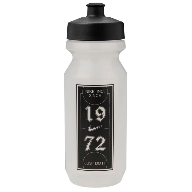 Пляшка для води Nike BIG MOUTH BOTTLE 2.0 32OZ N.000.0041.911.32 чорний, сірий 946 мл (887791782922) - зображення 1