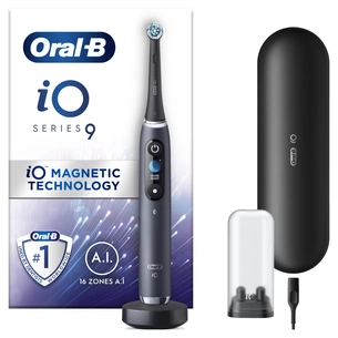 Електрична зубна щітка Oral-B iO Series 9N IOM9.1B2.2AD Black Onyx + чохол (4210201449485) зображення 1