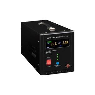 Пристрій безперебійного живлення LogicPower LPY- PSW-1500VA+ (1050W) (22872) изображение 1