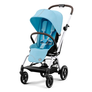 Коляска Cybex Eezy S Twist+ 2 SLV Beach Blue (з бампером) (522001117) зображення 1
