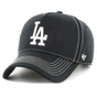 Кепка 47 Brand MVP Los Angeles Dodgers Contrast S CONDT12GWS-BK Чорна (197172430473) - зменшене зображення 1