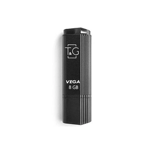 USB флеш накопичувач T&G 8GB 121 Vega Series Black USB 2.0 (TG121-8GBBK) зображення 1