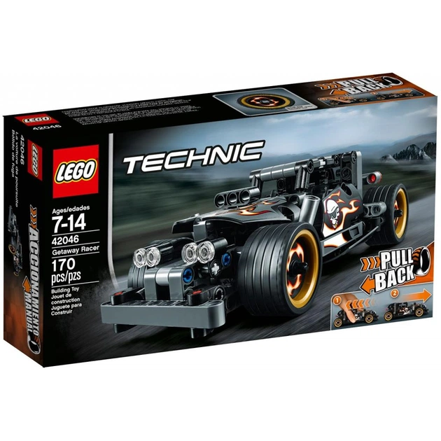 Конструктор LEGO Technic Гоночний автомобіль для втечі (42046) - изображение 1