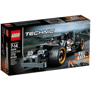 Конструктор LEGO Technic Гоночний автомобіль для втечі (42046) зображення 1
