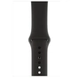 Ремінець до смарт-годинника Apple 44mm Sport Band Black - S/M & M/L (MTPL2ZM/A) - зменшене зображення 1