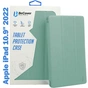 Чохол до планшета BeCover Tri Fold Soft TPU mount Apple Pencil Apple iPad 10.9" 2022 Dark Green (708460) - зменшене зображення 1