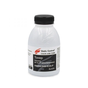 Тонер HP CLJP M252/M254/M452 50г black, фасовка Static Control (HM254-50B-KOS-P) зображення 1