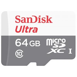Карта пам'яті SanDisk 64GB microSDXC Class 10 UHS-I (SDSQUNB-064G-GN3MN) зображення 1