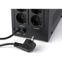 Пристрій безперебійного живлення Vinga LCD 1200VA metal case with USB (VPC-1200MU) - зменшене зображення 6