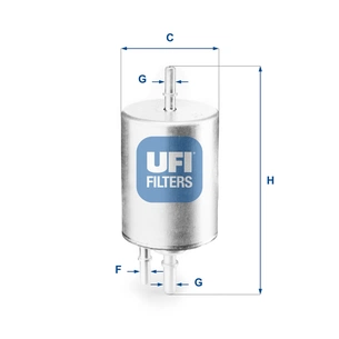 Фільтр паливний UFI 31.831.00 зображення 1