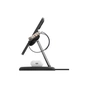 Зарядний пристрій Belkin 3in1 Magnetic Adjustable Pad Qi2 15W Black (WIZ023VFBK) - зменшене зображення 3