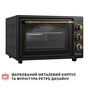 Електропіч Perfelli LAGGIO 37 BLACK RETRO - зменшене зображення 4