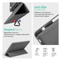 Чохол до планшета Armorstandart Smart Fold Pen Apple iPad Air 11 (2024) Dark Grey (ARM78116) - зменшене зображення 7
