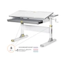 Парта Mealux Edmonton Multicolor G Liite (BD-610 W/MC + G Lite) - уменьшенное изображение 1