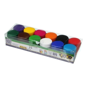 Гуашеві фарби ZiBi KIDS Line - 2, 12 кольорів х 20 мл (ZB.6605) зображення 1