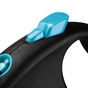 Повідець для собак Flexi Black Design S стрічка 5 м (блакитний) (4000498033937) - зменшене зображення 3