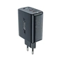Зарядний пристрій Acefast 2xUSB 50W (USB-C+USB-C) Gan A29 Fast Charger Black (6974316281443) - зменшене зображення 3