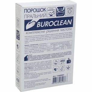 Пральний порошок Buroclean Гірська свіжість 450 г (4823078960986) зображення 1