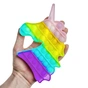 Антистрес Sibelly антистрес Pop It Unicorn Glow in Dark (SB-PPIT-UNCRN-GD) - зменшене зображення 4