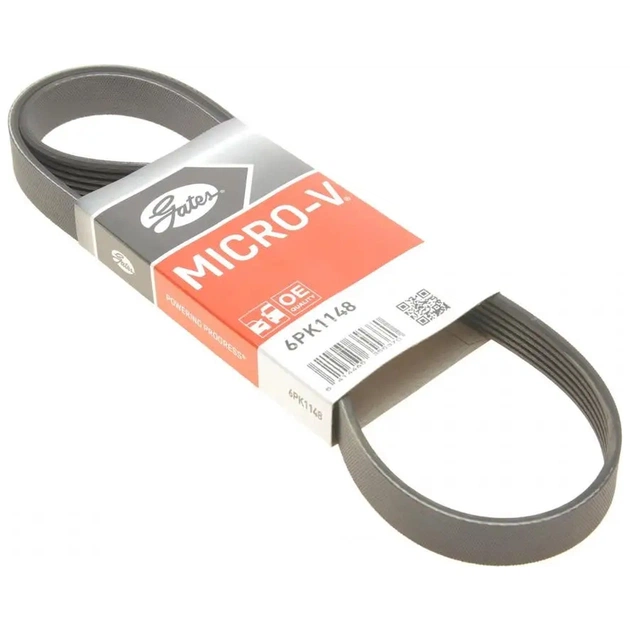 Поликлиновый ремень Gates 6PK1148 - изображение 1