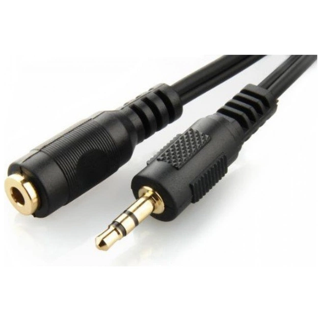 Кабель мультимедійний 3.5mm M to 3.5mm F 5.0m Cablexpert (CCA-421S-5M) - зображення 1