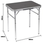 Туристичний стіл Bo-Camp 60x45 cm Grey (1404385) (DAS303271) - зменшене зображення 6
