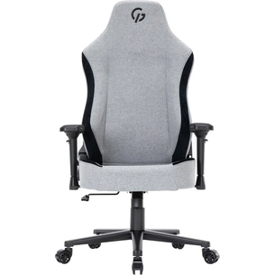 Крісло ігрове GamePro GC715DG Linen fabric Dark grey (GC715DG) зображення 1