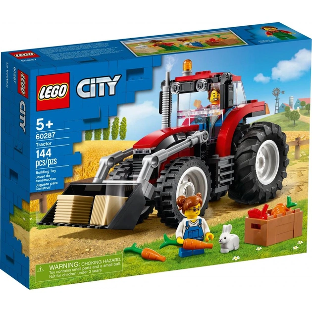 Конструктор LEGO City Great Vehicles Трактор 148 деталей (60287) - зображення 1