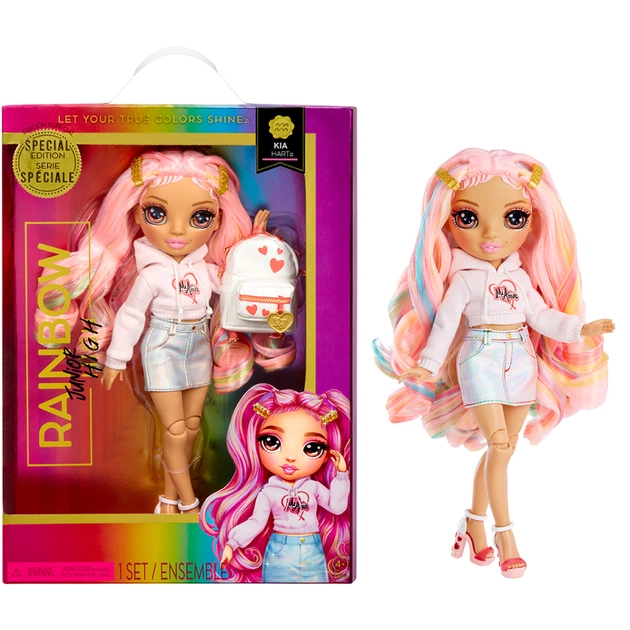 Лялька Rainbow High серії Junior High - Кіа Харт (590781) - изображение 1