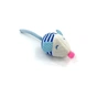 Іграшка для котів Hippie Pet Мишка середня синя 9 см (HIPCT2304059M) - зменшене зображення 1