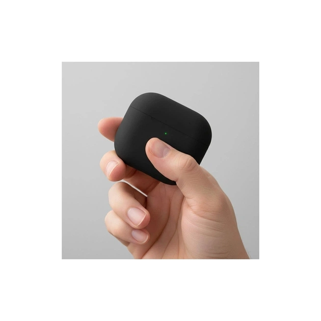 Чохол для навушників Uniq Lino AirPods Pro 2 gen Silicone Ash Grey (8886463683521) - picture 7