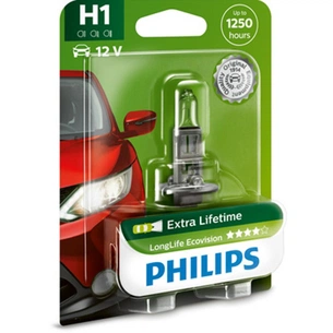Автолампа Philips галогенова 55W (12258 LLECO B1) зображення 1
