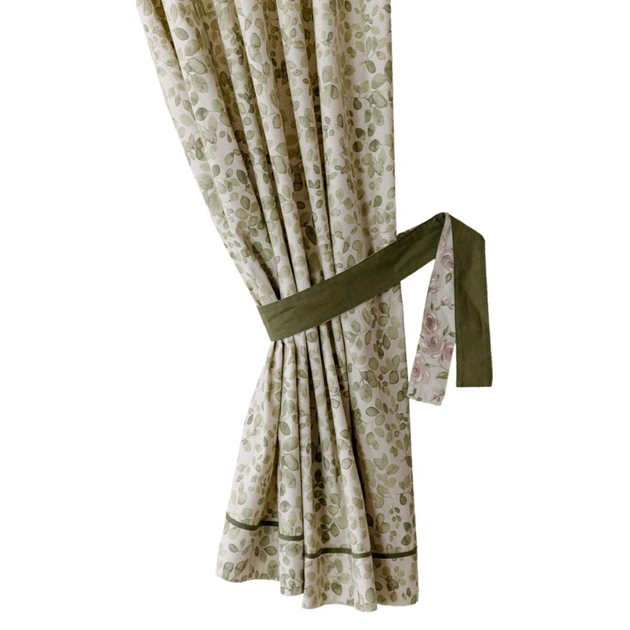 Штора Прованс комплект з підхватами Тереза листочки 136х170 см 2 шт (034460) - picture 6