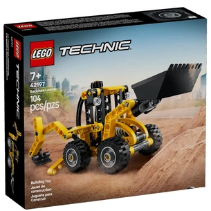 Конструктор LEGO Technic Екскаватор-навантажувач (42197) зображення 1