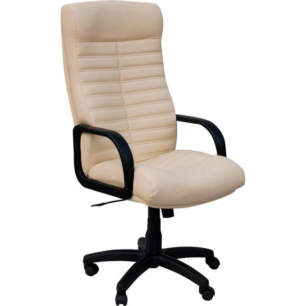 Офісне крісло Примтекс плюс Orbita Lux H-17 Beige - зображення 1