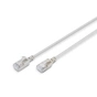 Патч-корд 0.3м, FTP, cat.6A, Sliim, AWG 32/7, Cu, LSZH, grey Digitus (DK-1632-A-003S) - уменьшенное изображение 1