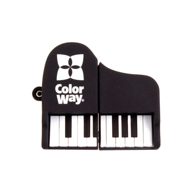 USB флеш накопичувач ColorWay Piano 32 GB 3.0 Black (CW-USBPO32) - picture 1