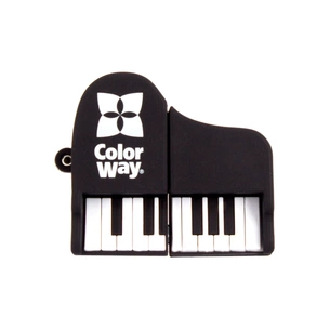 USB флеш накопичувач ColorWay Piano 32 GB 3.0 Black (CW-USBPO32) изображение 1